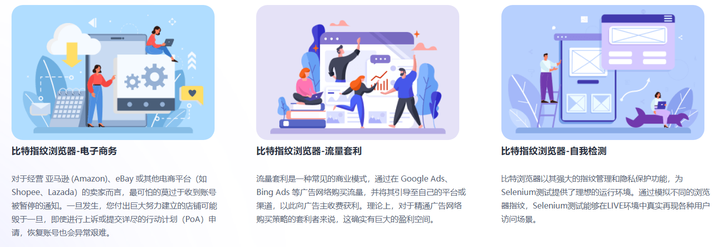 比特浏览器独立环境配置界面